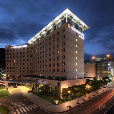 Nongshim Hotel Busan Bagian luar foto